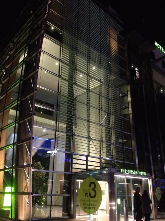 Futuristischer Eingang The Gibson The Gibson Hotel