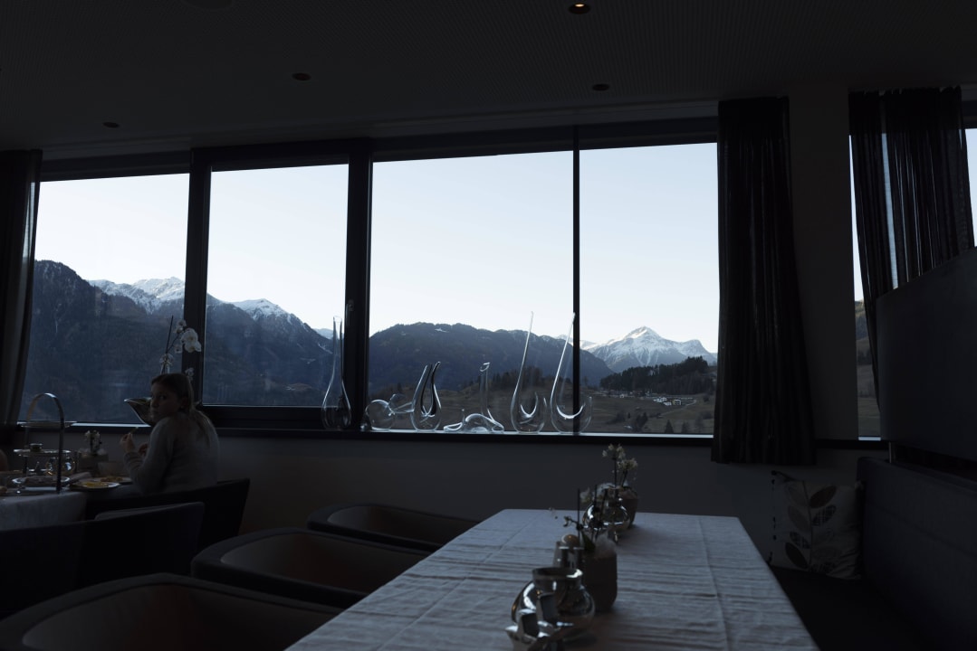 Blick vom Speisesaal Das Marent