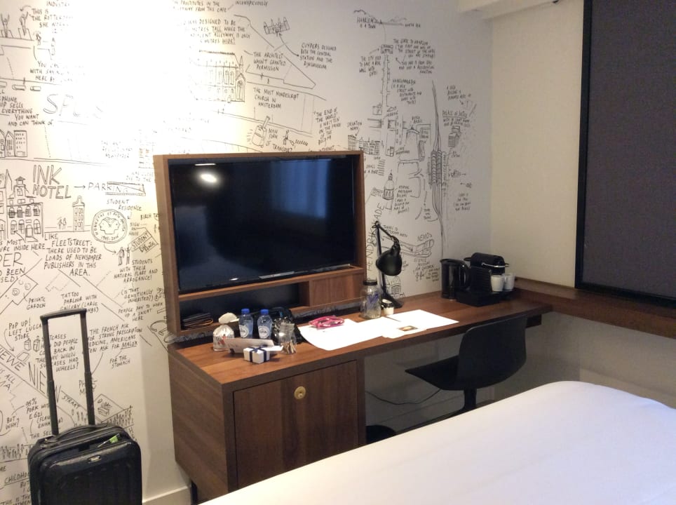Zimmer INK Hotel Amsterdam - MGallery