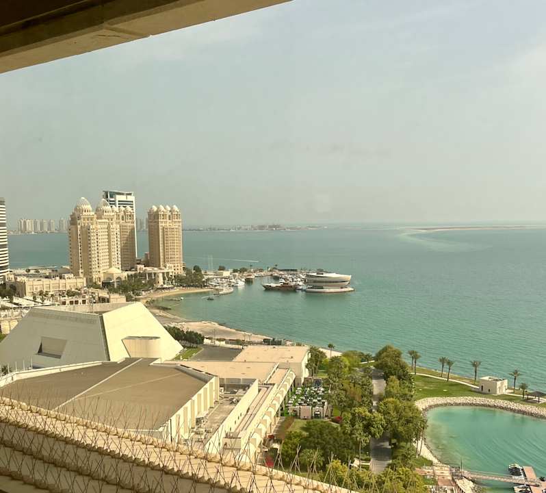 Ausblick Sheraton Grand Doha Resort & Convention Hotel