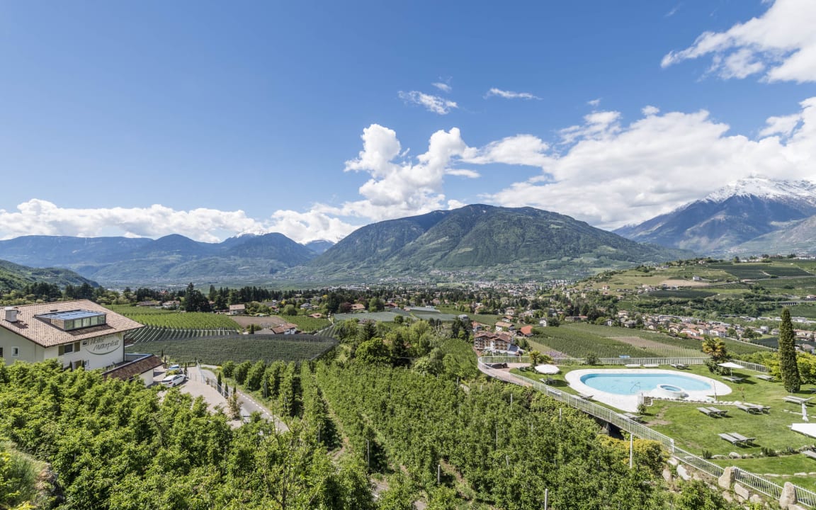 Ausblick Schenna Resort Hotel Rosengarten