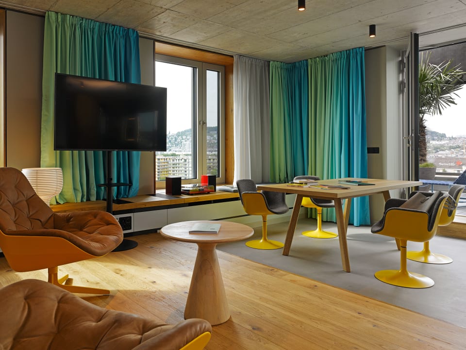 Zimmer 25hours Hotel Zürich Langstrasse