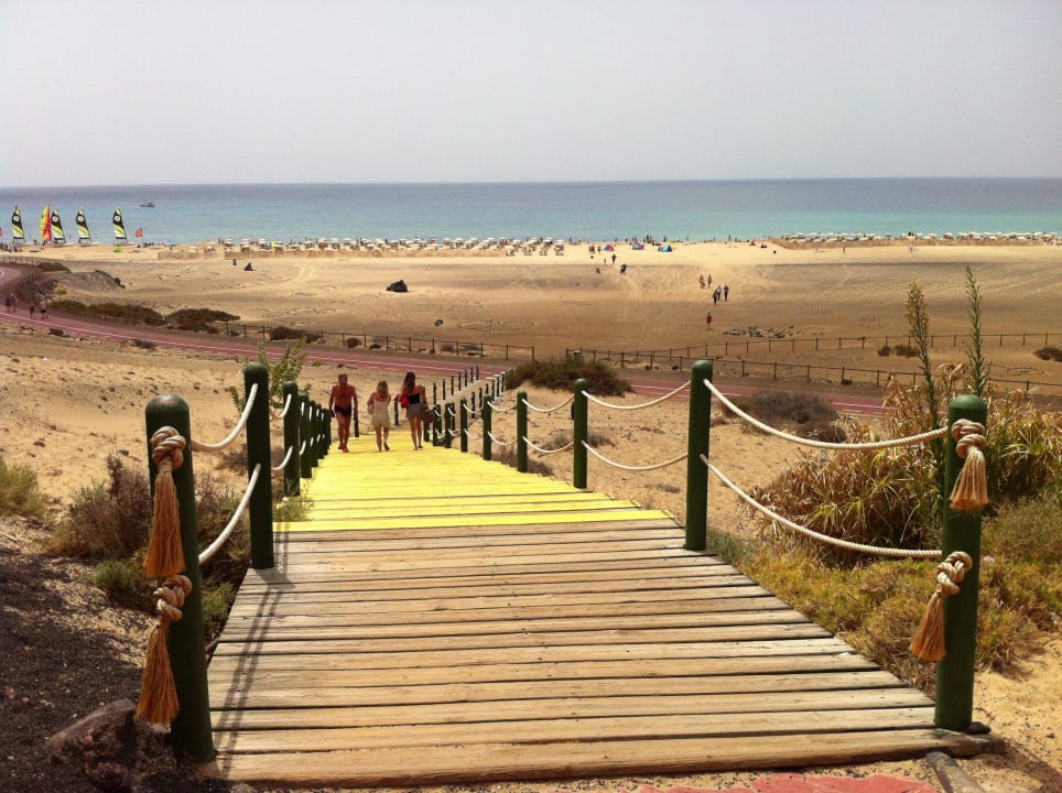 Treppe zum Strand Iberostar Selection Fuerteventura Palace