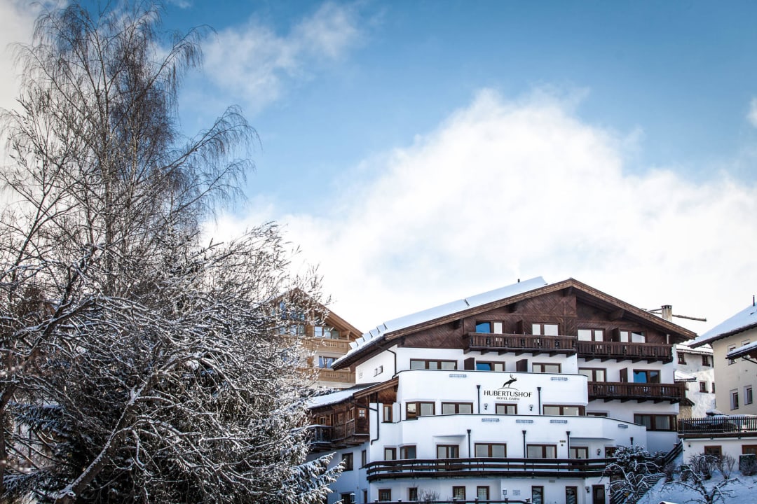 Außenansicht Winter Hotel Hubertushof