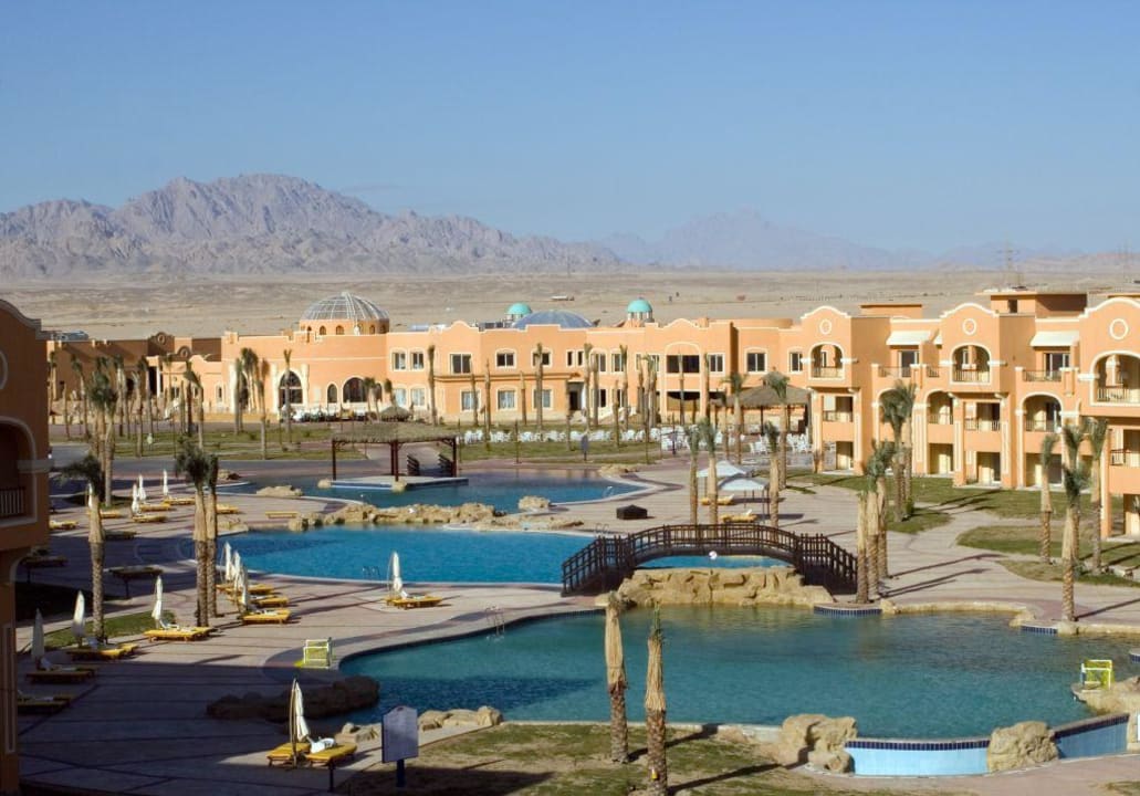 Caribbean hotel from my room terrace Sentido Caribbean World Soma Bay