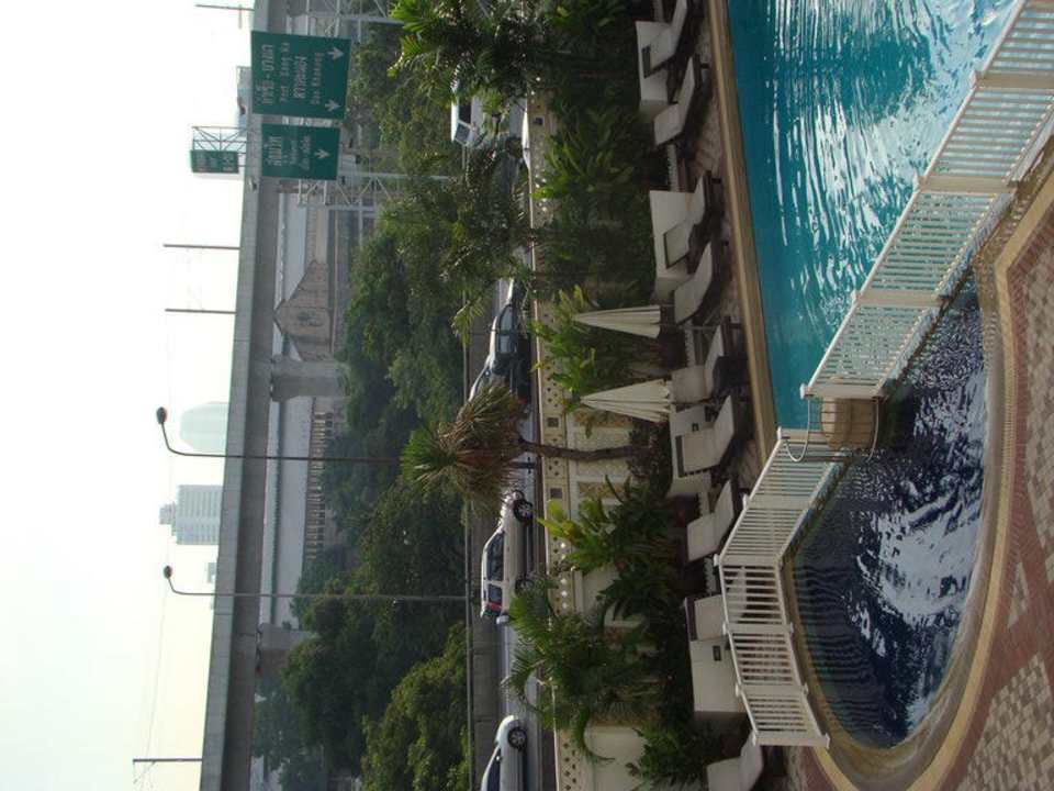 Ausblick Betonwüste Hotel Bangkok Palace