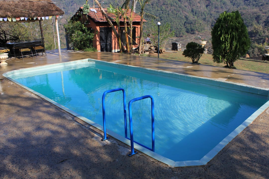 Beheizbarer Pool The Castle Resort