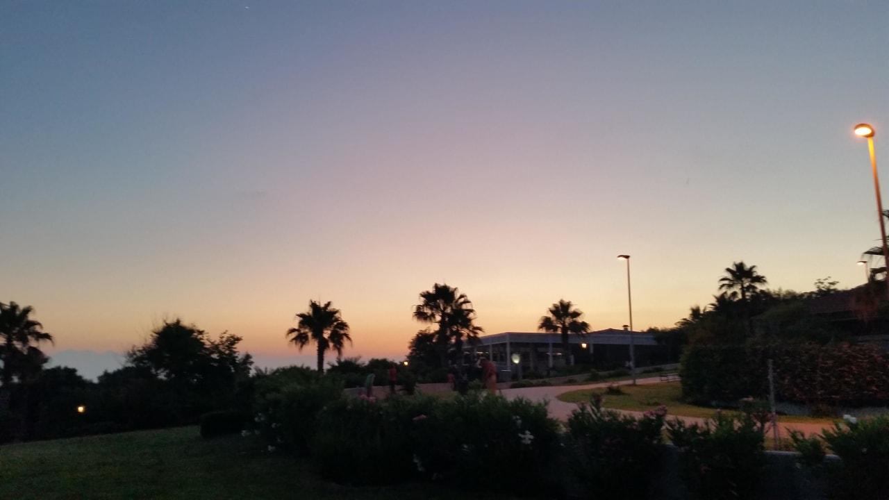Sonnenuntergang  Alba Resort Hotel