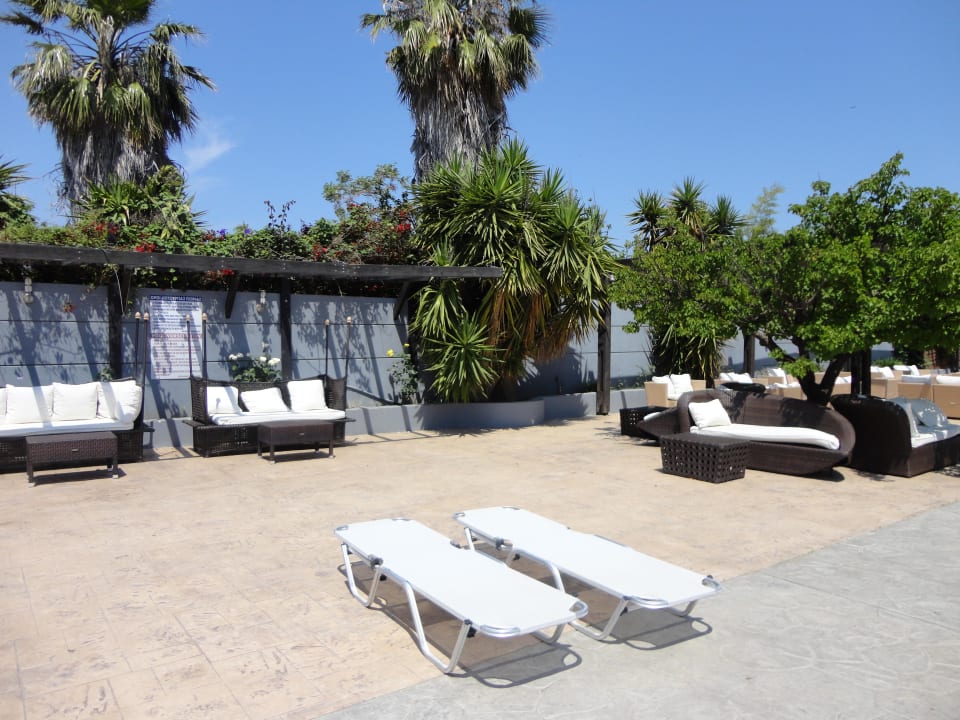 Leżaki  Hotel Sun Palace