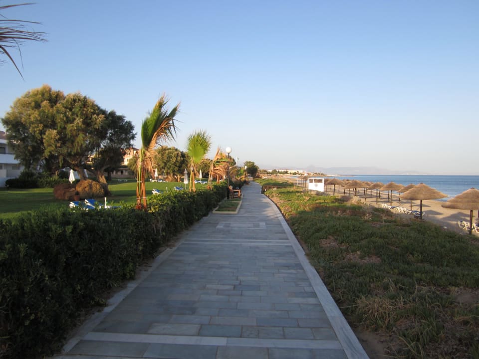 Strand frühmorgens Lyttos Beach Hotel