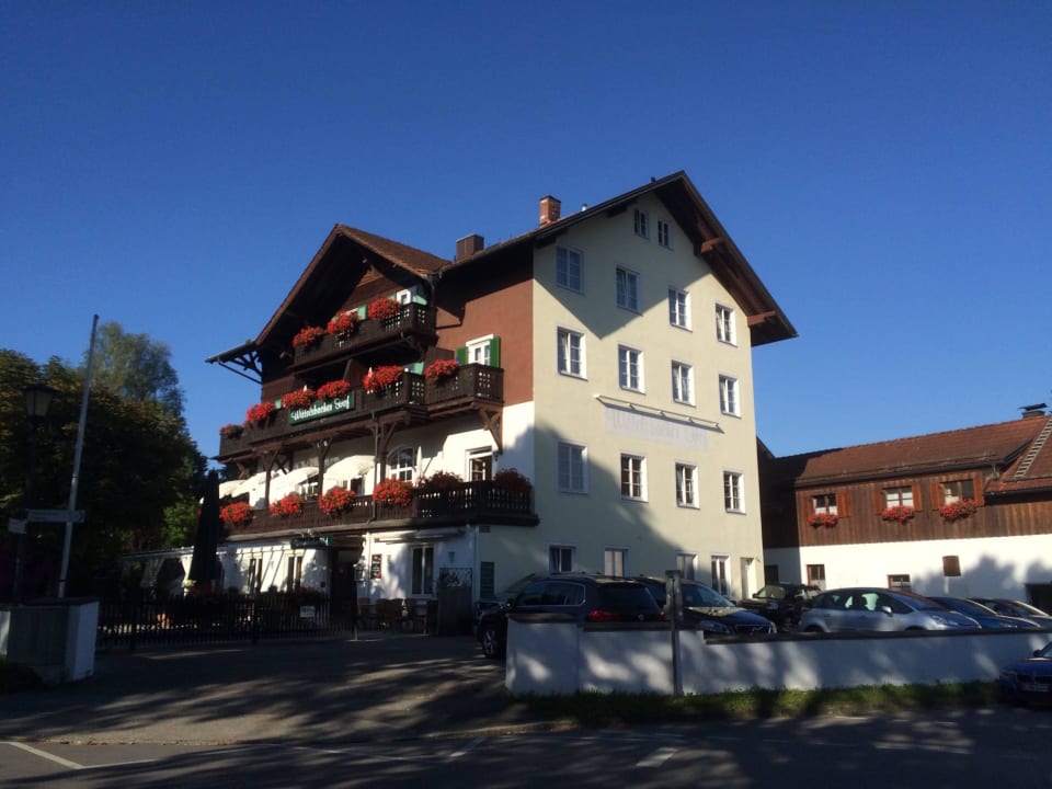 Die "berühmte" Fassade unseres Hauses Hotel Wittelsbacher Hof