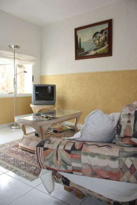 Wohnzimmer Ferienwohnung Tamaide