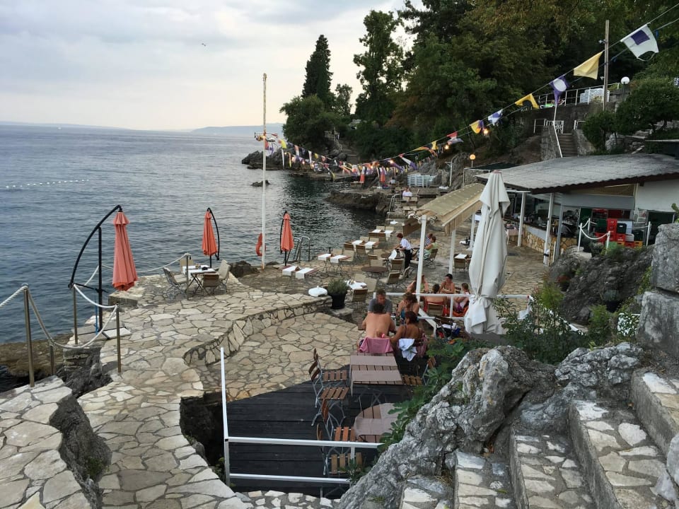 Hotelstrand mit Bewirtung Grand Hotel Adriatic I + II