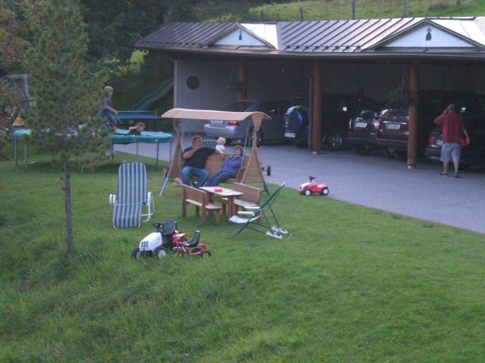 Spielplatz Bergbauernhof Pension Irxner