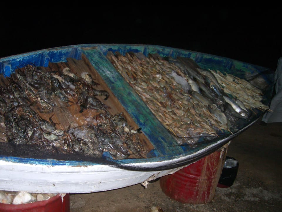 Grillen am Strand Radisson Blu Resort, El Quseir