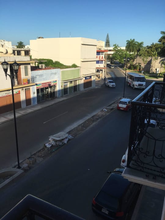 Ausblick Hotel Plaza Campeche