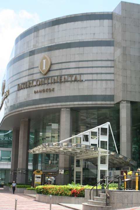 Eingang zum interconti InterContinental Bangkok