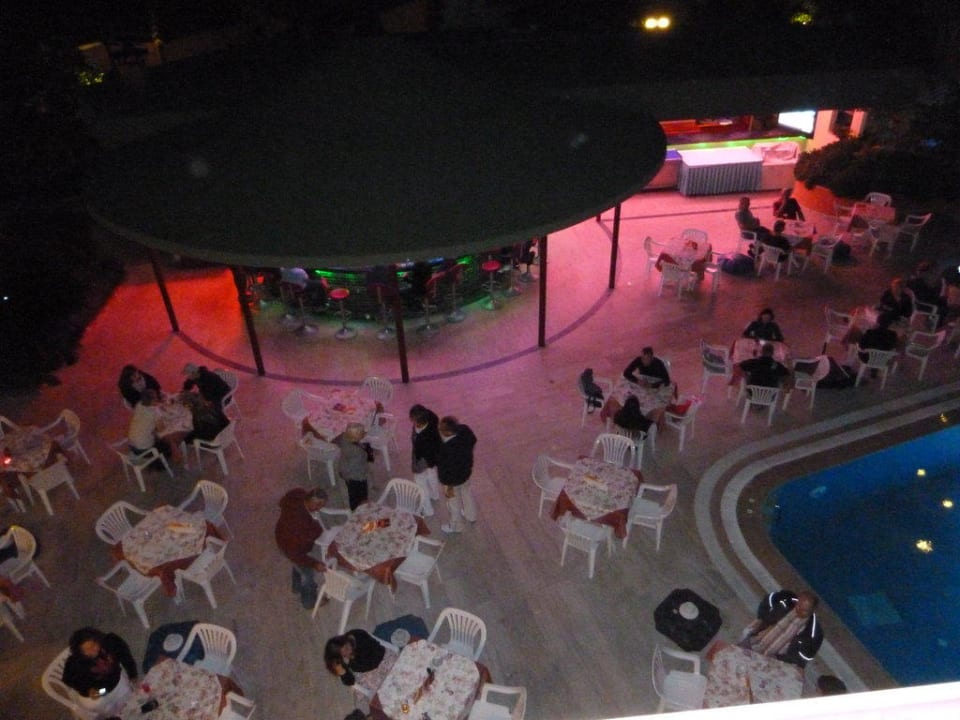 Blick auf die Poolbar Hotel Panorama