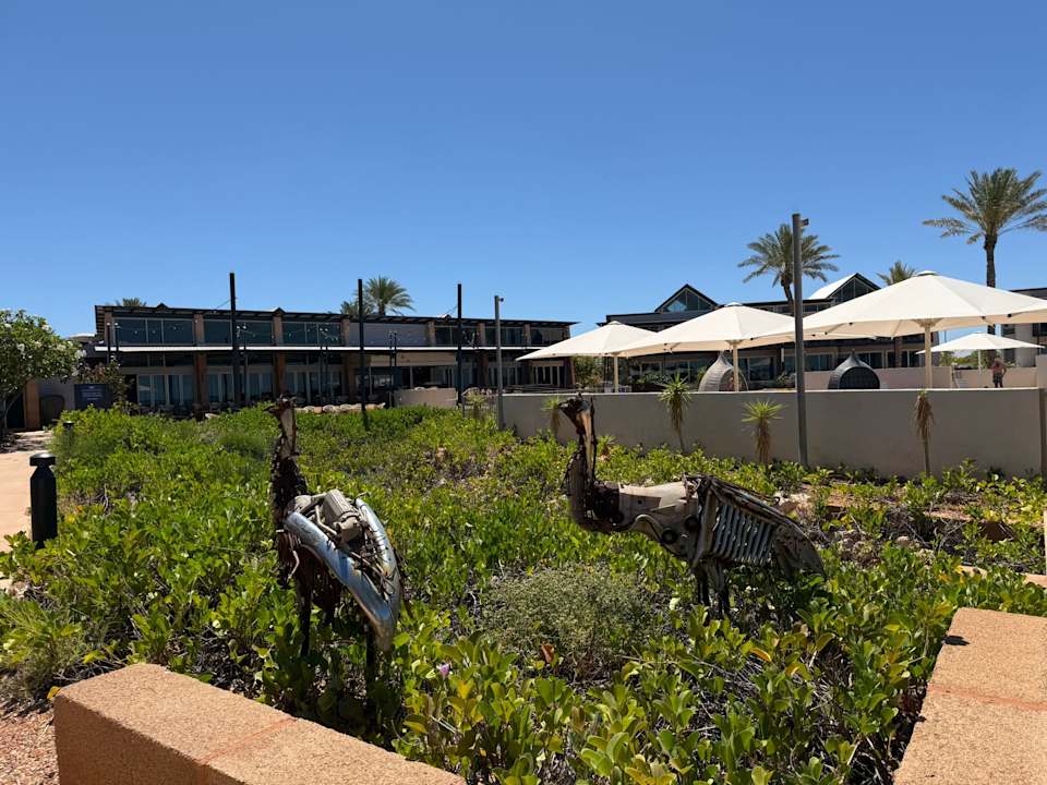 Gartenanlage Mantarays Ningaloo Beach Resort