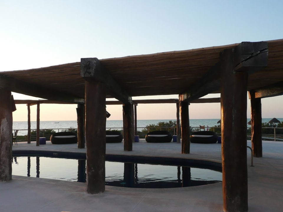 Der kleine Pool Hotel Eco Paradiso Xixim