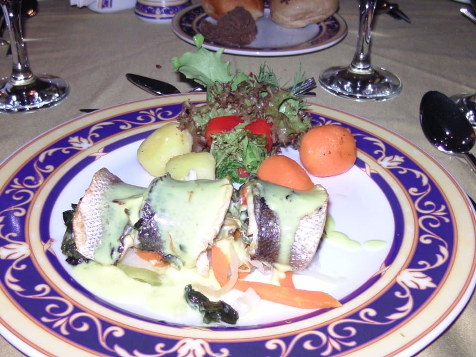 Hauptgericht im frz. Restaurant Sentido Trendy Verbena Beach