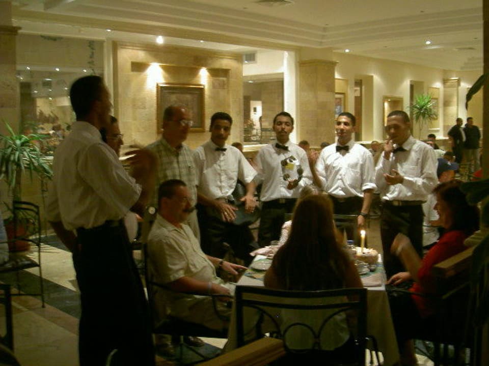 Speisesaal Geburtstagsständchen Hotel Shams Safaga Shams Safaga Resort