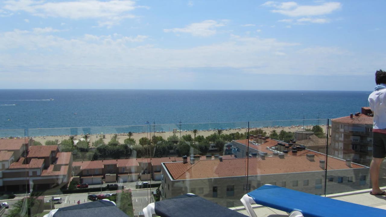 Sonnenterrasse auf dem Dach... Checkin Catalonia