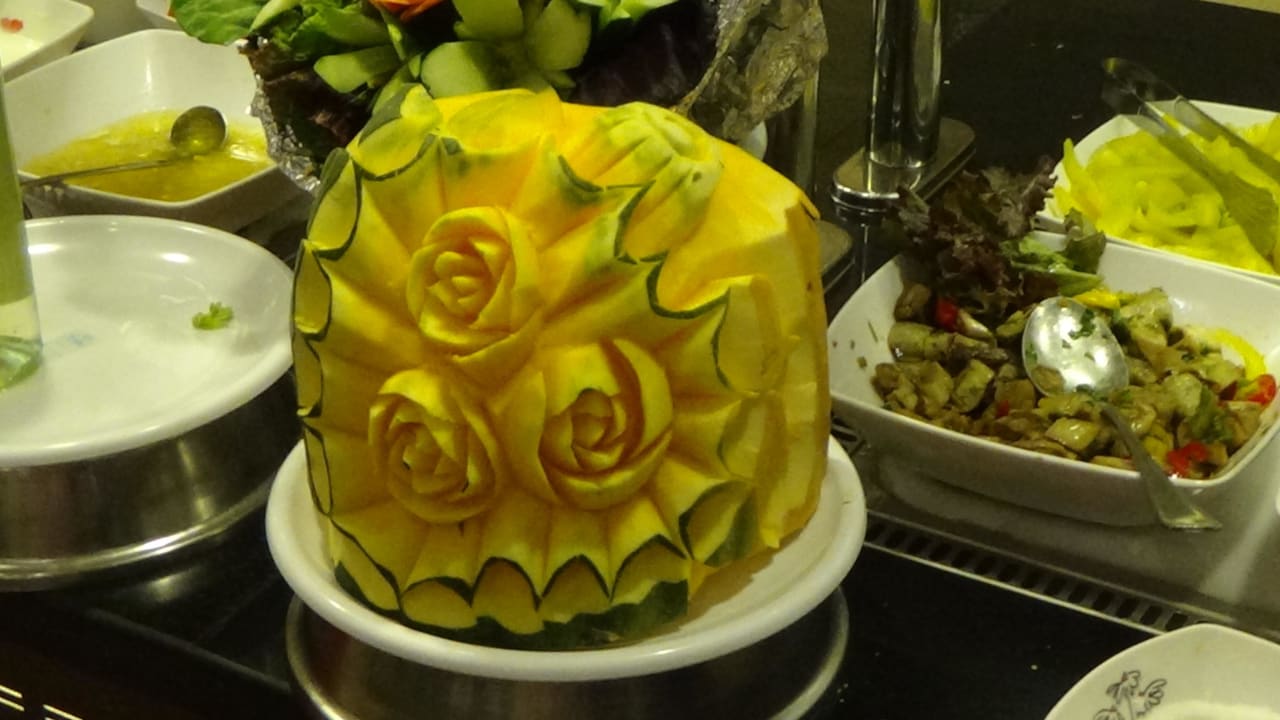 Deko am Buffet Pickalbatros Dana Beach Resort - Hurghada