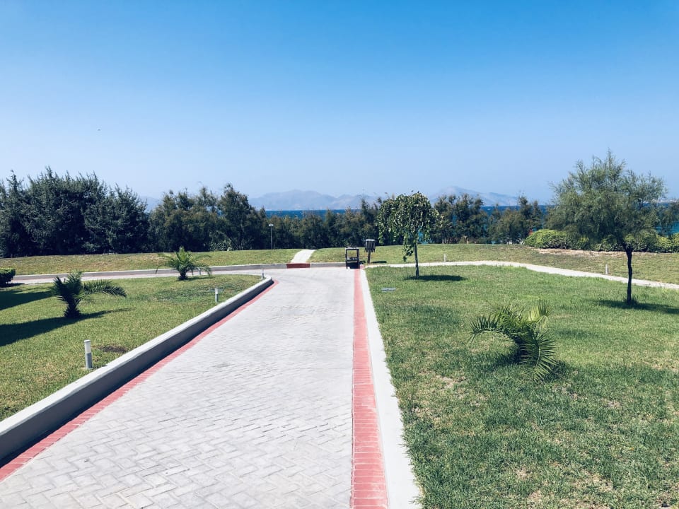 Gartenanlage Atlantica Marmari Palace