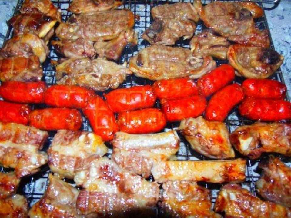 Arrosto di carne alla brace Azienda Agrituristica Il Pago