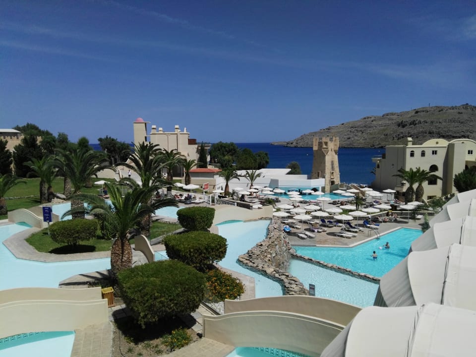 Ausblick Lindos Royal Resort