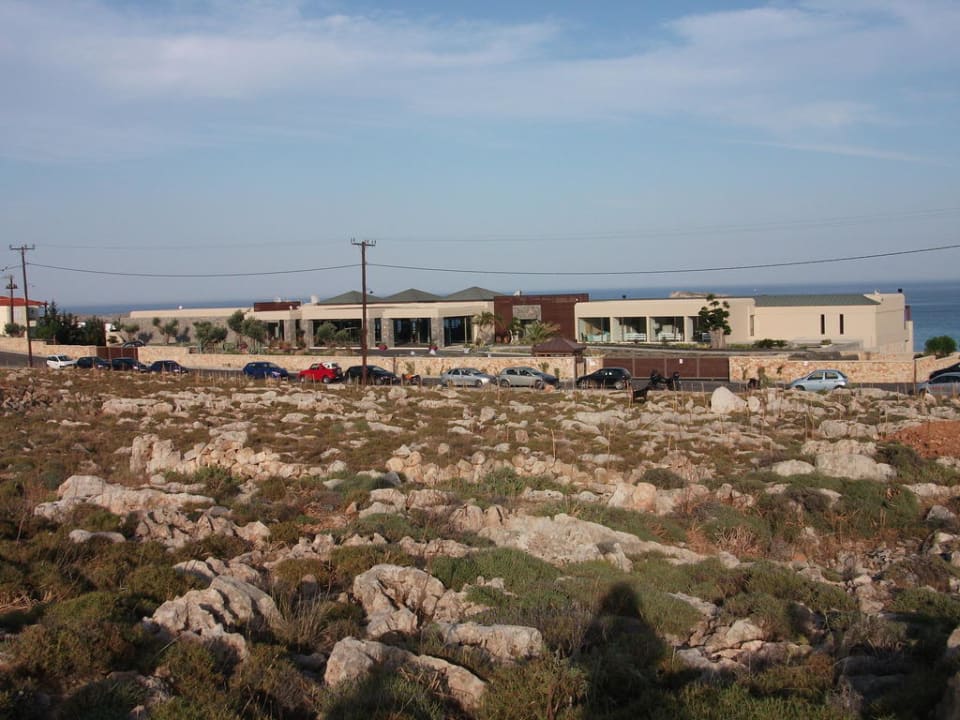 Blick von der Straße Aquagrand Artistic Luxury Beach Resort - Adults only