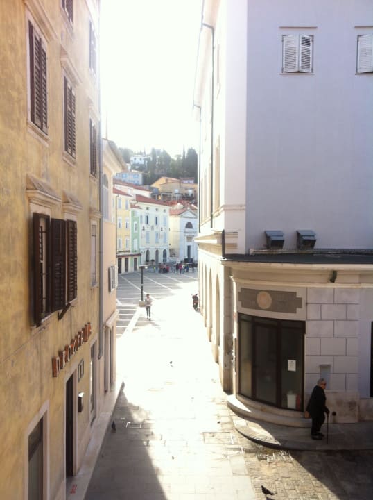 Ausblick Richtung Osten (Tartinijev trg) Jazz Apartments