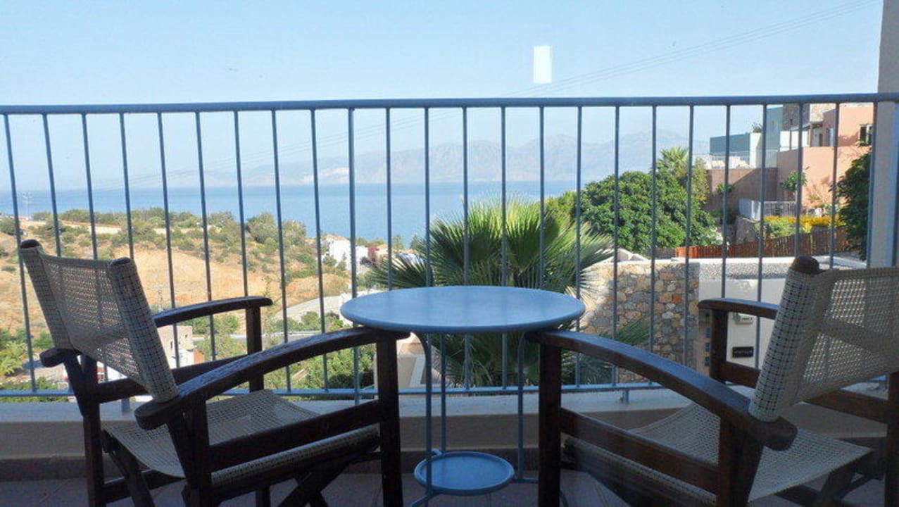 Blick vom Balkon Hotel Pleiades Villas