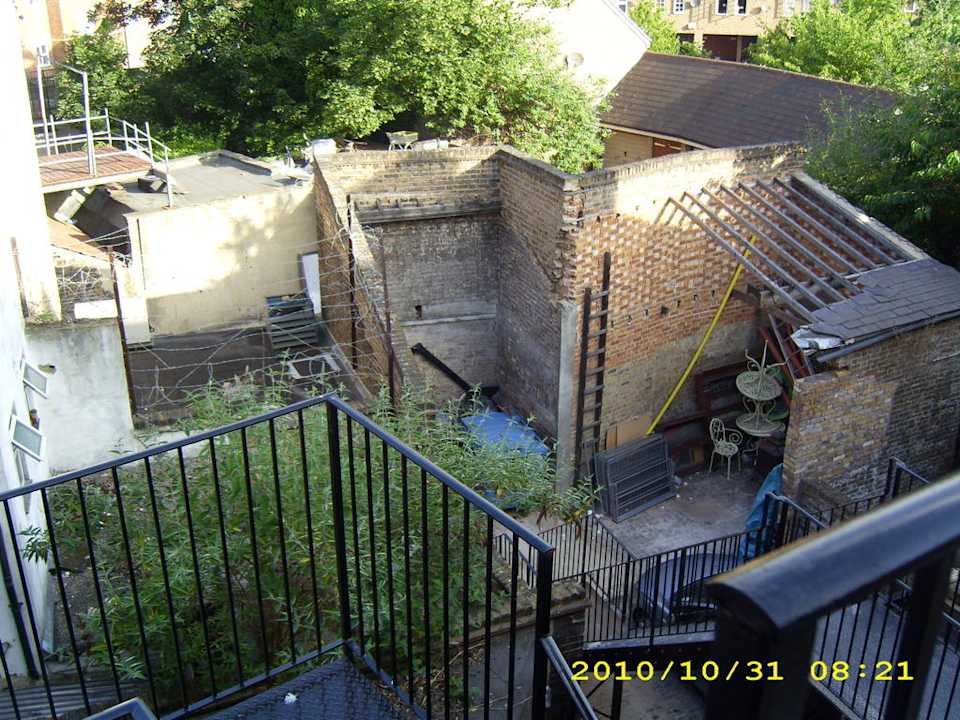 Hinterhof City View Hotel Stratford