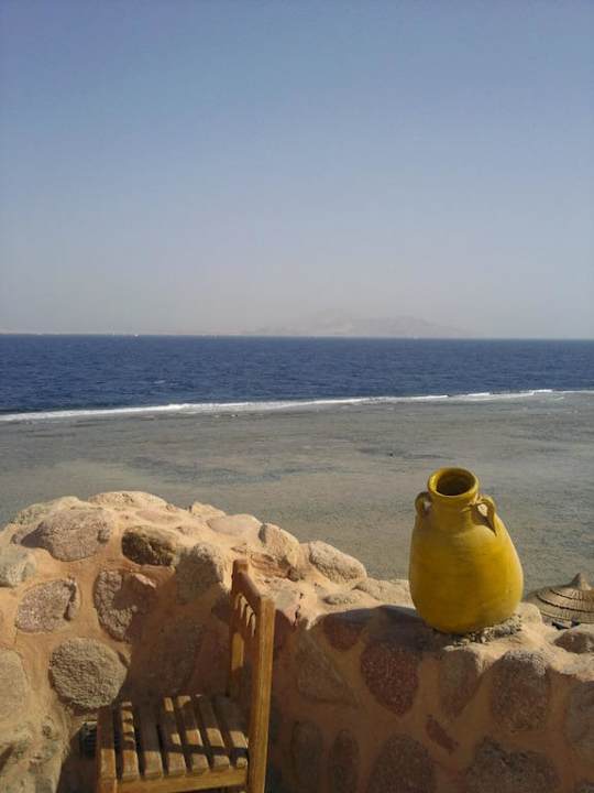 Blick aufs Riff Hotel Hauza Beach Resort