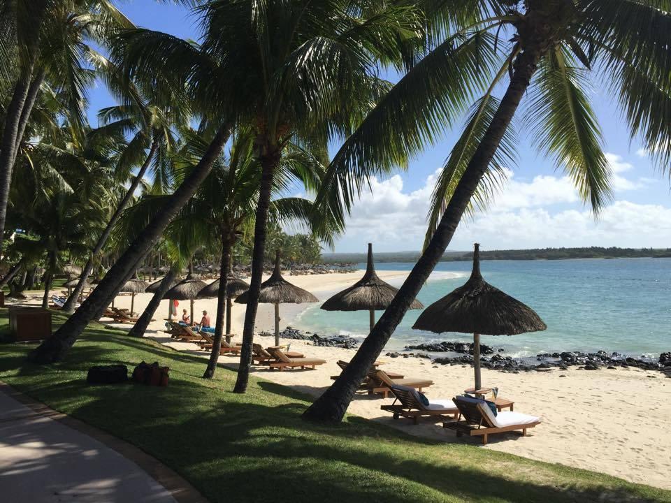 Spaziergänge in der Gartenanlage und am Strand One&Only Le Saint Géran