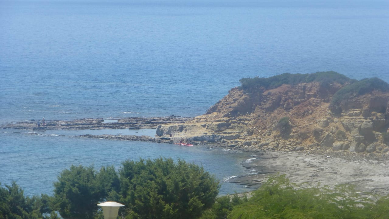 Blick zum Strand Rodos Princess Beach Hotel & Spa