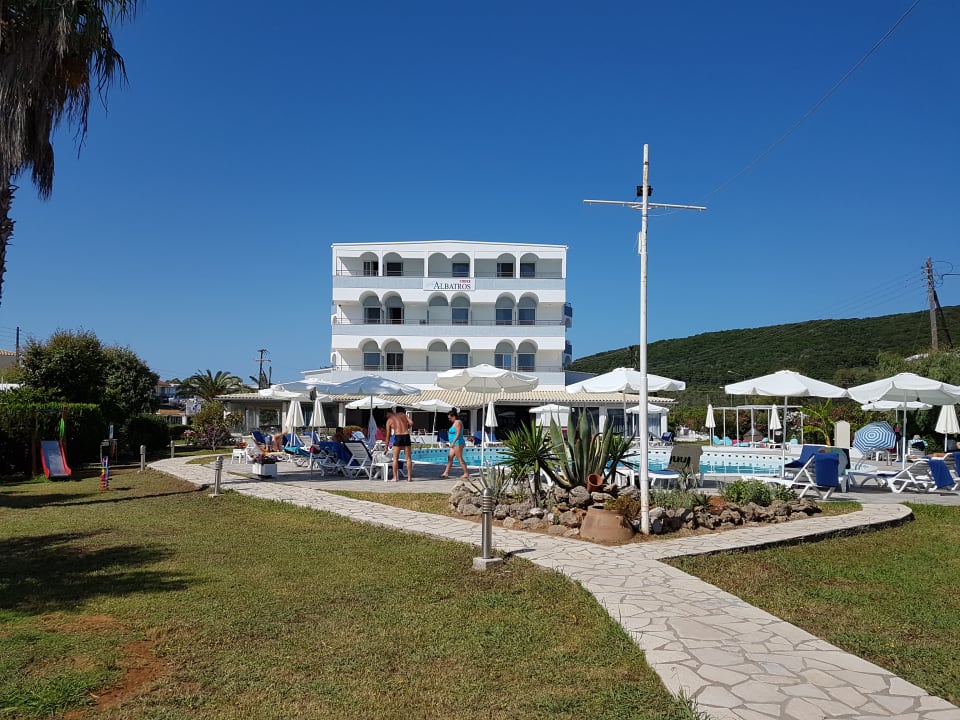 Außenansicht Hotel Albatros