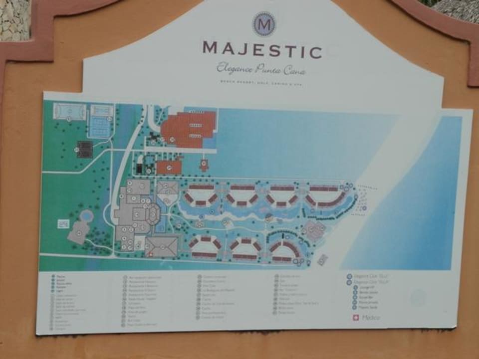 Mapka hotelu Majestic Elegance Punta Cana