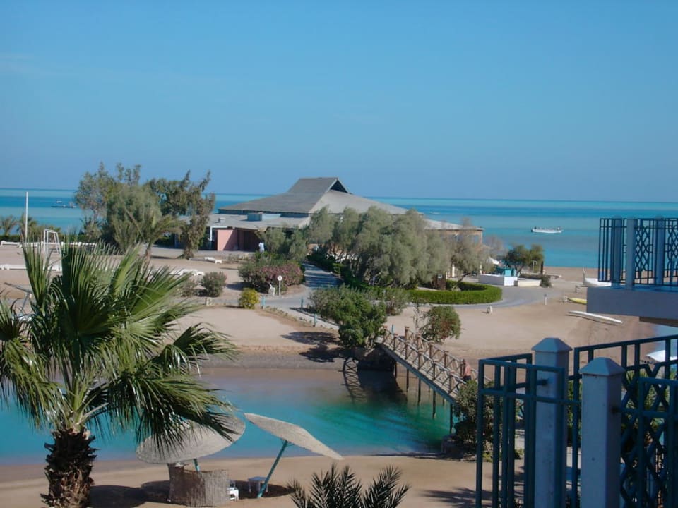 Blick vom Balkon aus Cluster 7 Mövenpick Resort & Spa El Gouna