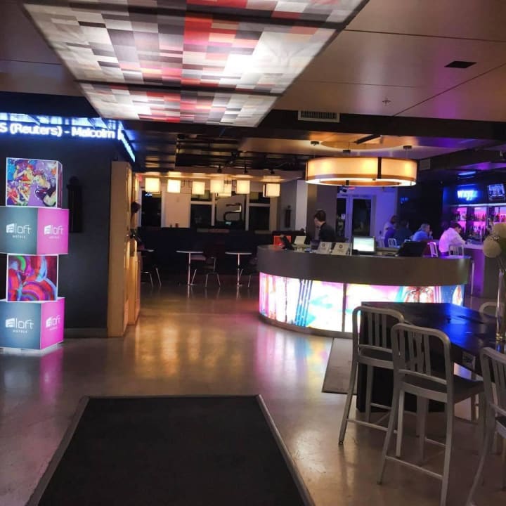 Lobby Aloft Hotel Miami Brickell