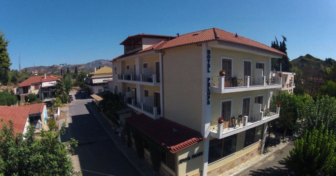 Aerial view Hotel Pelops