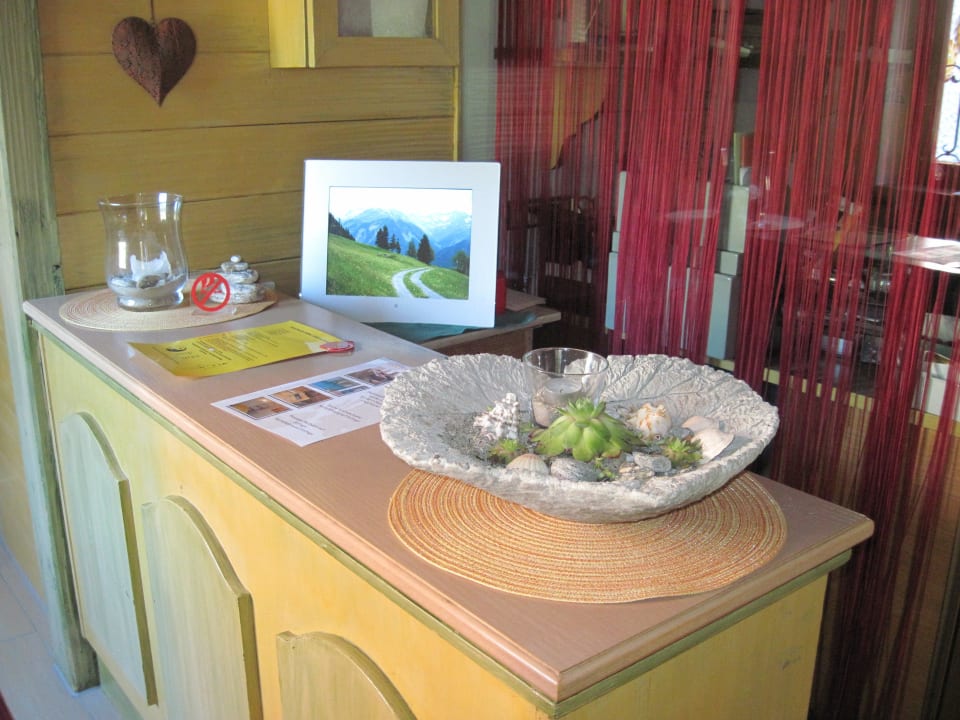 Rezeption Apart Solaria Pension & Ferienwohnung Solaria