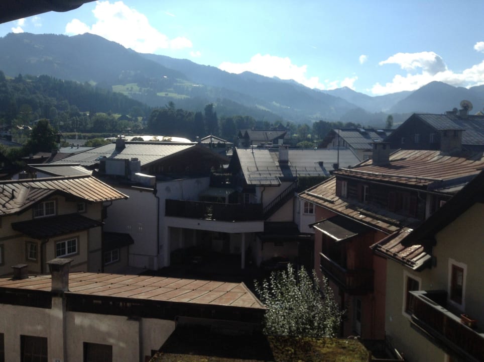 Blick vom Balkon Hotel Schwarzer Adler