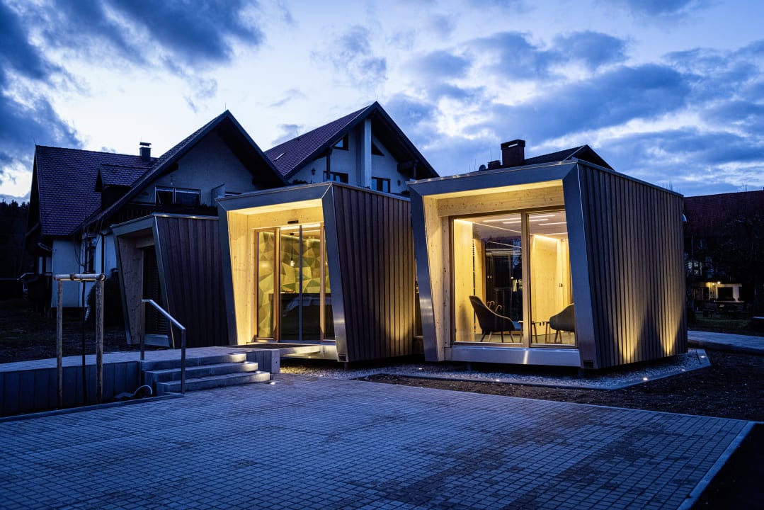 Außenansicht Hotel Lindenhof Hubmersberg