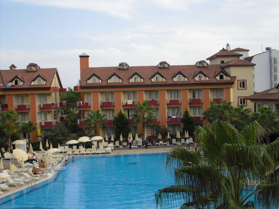 Blick aus dem Fenster Hotel Orfeus Park
