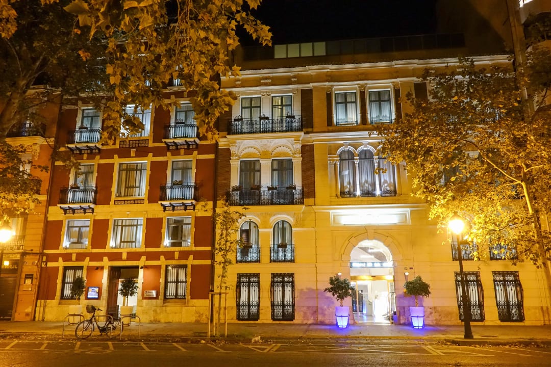 Das Hotel von Außen Hotel Hospes Palau de Mar