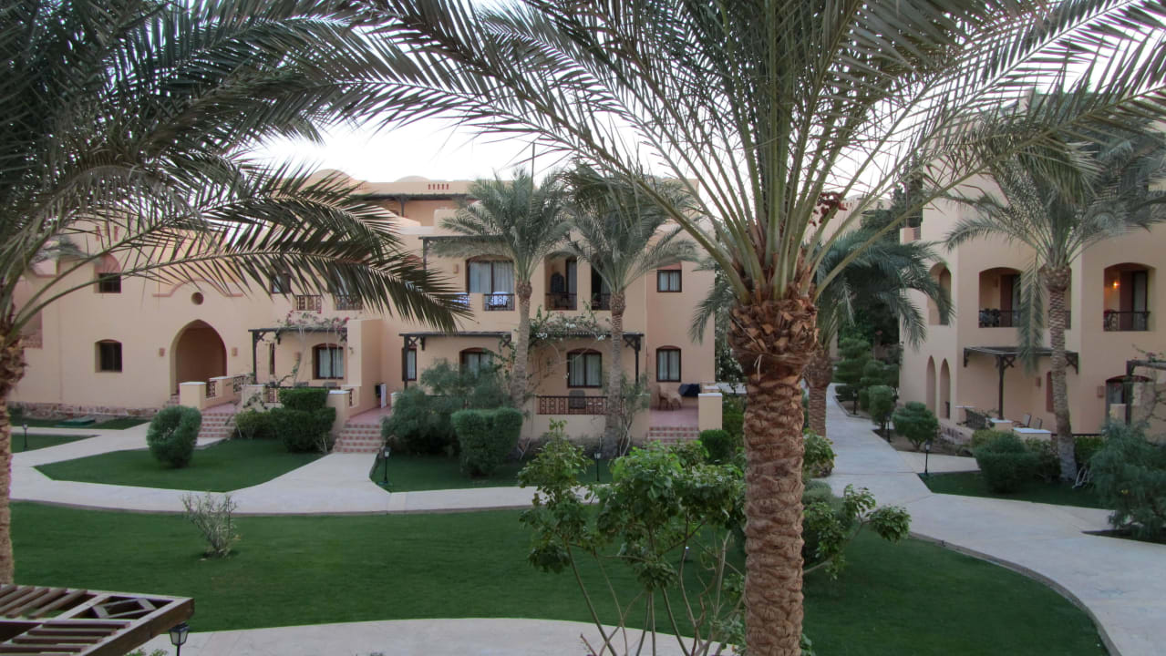 Ausblick von unserem Balkon Steigenberger Coraya Beach - Adults only