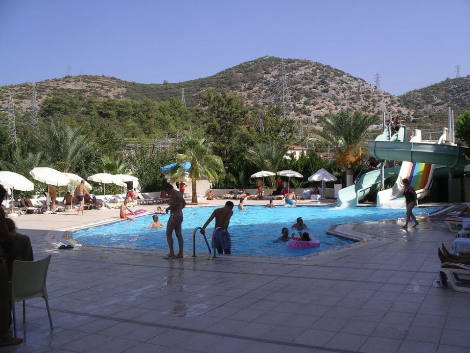 Pool mit Rutschen Club Hotel Mirabell